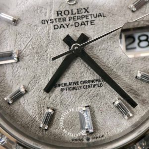 Đồng hồ Rolex Fake 1:1 Day-Date mặt số thiên thạch cao cấp - Ảnh 14