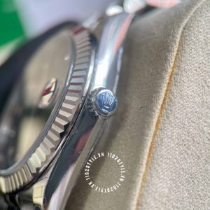 Đồng hồ Rolex 1:1 Datejust 36 126334 Mặt Số Grey Rhodium - Ảnh 16