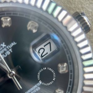 Đồng hồ Rolex 1:1 Datejust 36 126334 Mặt Số Grey Rhodium - Ảnh 19