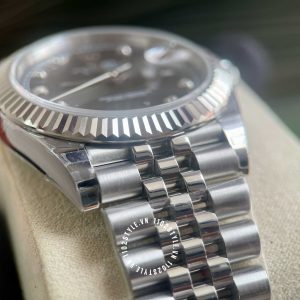 Đồng hồ Rolex 1:1 Datejust 36 126334 Mặt Số Grey Rhodium - Ảnh 18