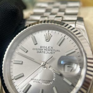 Đồng hồ Rolex Fake 1:1 Datejust 41 126334 White Dial Automatic - Ảnh 19