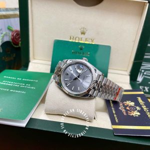 Đồng hồ Rolex Fake 1:1 Datejust 41 126334 White Dial Automatic - Ảnh 8