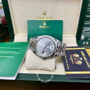 Đồng hồ Rolex Fake 1:1 Datejust 41 126334 White Dial Automatic - Ảnh 5