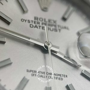 Đồng hồ Rolex Fake 1:1 Datejust 41 126334 White Dial Automatic - Ảnh 21