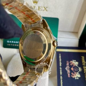 Đồng hồ Rolex Fake 1:1 Day-Date M126000-0004 Gold - Ảnh 20
