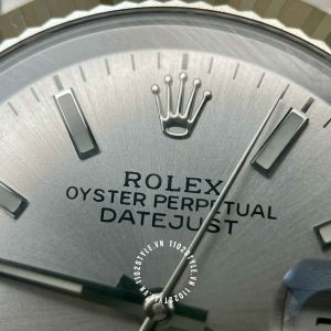 Đồng hồ Rolex Fake 1:1 Datejust 41 126334 White Dial Automatic - Ảnh 17