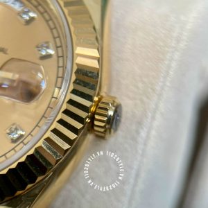 Đồng hồ Rolex Fake 1:1 Day-Date M126000-0004 Gold - Ảnh 13