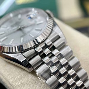 Đồng hồ Rolex Fake 1:1 Datejust 41 126334 White Dial Automatic - Ảnh 15