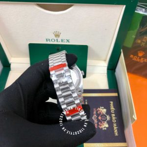 Đồng hồ Rolex Replica 1:1 Day-Date mặt số thiên thạch 36mm - Ảnh 12