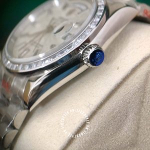 Đồng hồ Rolex Replica 1:1 Day-Date mặt số thiên thạch 36mm - Ảnh 16