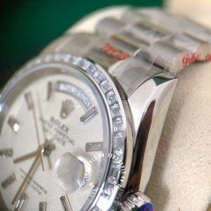 Đồng hồ Rolex Replica 1:1 Day-Date mặt số thiên thạch 36mm - Ảnh 19