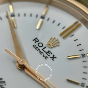 Đồng hồ Rolex Fake 1:1 Cellini 50505 Time Rose Gold Dial 39mm - Ảnh 23