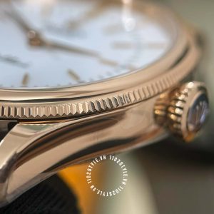 Đồng hồ Rolex Fake 1:1 Cellini 50505 Time Rose Gold Dial 39mm - Ảnh 15