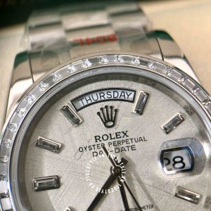 Đồng hồ Rolex Replica 1:1 Day-Date mặt số thiên thạch 36mm - Ảnh 13