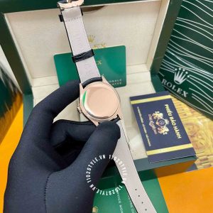 Đồng hồ Rolex Fake 1:1 Cellini 50505 Time Rose Gold Dial 39mm - Ảnh 11