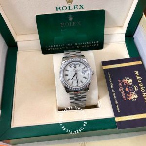 Đồng hồ Rolex Replica 1:1 Day-Date mặt số thiên thạch 36mm - Ảnh 2