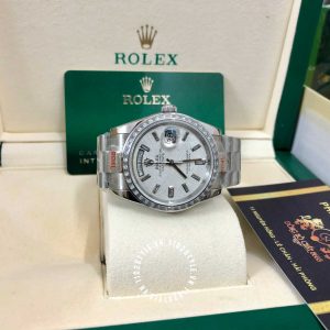 Đồng hồ Rolex Replica 1:1 Day-Date mặt số thiên thạch 36mm - Ảnh 10