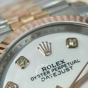 Đồng hồ Rolex Replica 1:1 DateJust 36mm 116231 White Dial - Ảnh 16
