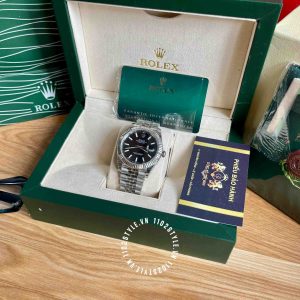 Đồng hồ Rolex Super Fake Datejust 126334 Black Dial 41 - Ảnh 2