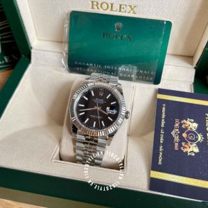 Đồng hồ Rolex Super Fake Datejust 126334 Black Dial 41 - Ảnh 3