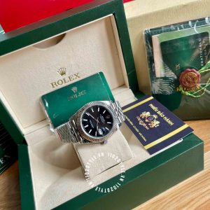 Đồng hồ Rolex Super Fake Datejust 126334 Black Dial 41 - Ảnh 5