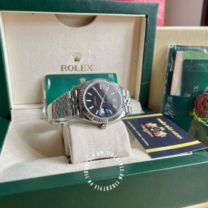 Đồng hồ Rolex Super Fake Datejust 126334 Black Dial 41 - Ảnh 9