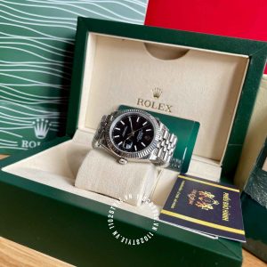 Đồng hồ Rolex Super Fake Datejust 126334 Black Dial 41 - Ảnh 6