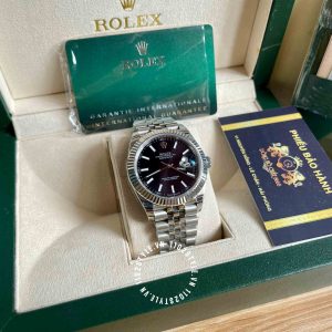 Đồng hồ Rolex Super Fake Datejust 126334 Black Dial 41 - Ảnh 7