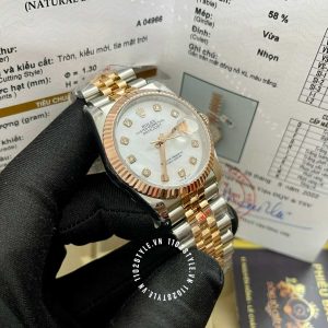 Đồng hồ Rolex Replica 1:1 DateJust 36mm 116231 White Dial - Ảnh 9