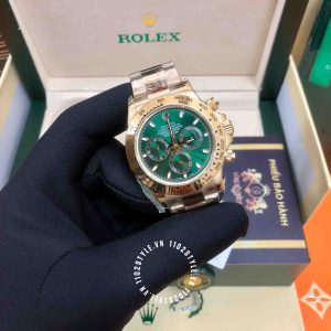 Đồng hồ Rolex Rep 1:1 Daytona Cosmograph 116508 Green Dial - Ảnh 3