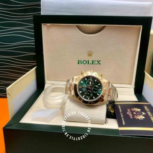 Đồng hồ Rolex Rep 1:1 Daytona Cosmograph 116508 Green Dial - Ảnh 4