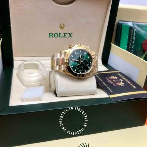 Đồng hồ Rolex Rep 1:1 Daytona Cosmograph 116508 Green Dial - Ảnh 5