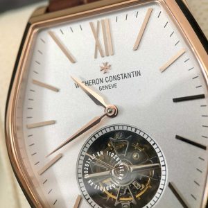 Đồng hồ Vacheron Constantin Fake 1:1 Malte Tourbillon Rose Gold - Ảnh 9
