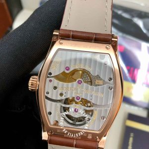 Đồng hồ Vacheron Constantin Fake 1:1 Malte Tourbillon Rose Gold - Ảnh 7
