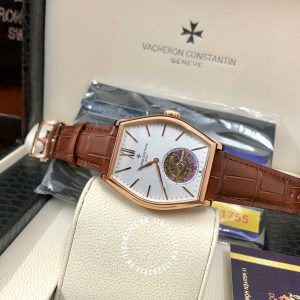 Đồng hồ Vacheron Constantin Fake 1:1 Malte Tourbillon Rose Gold - Ảnh 4
