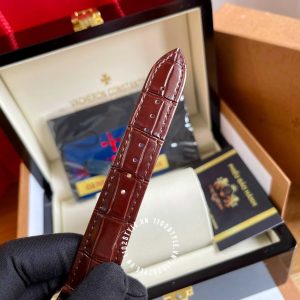 Đồng hồ Vacheron Constantin Fake 1:1 Traditionnelle Complete Calendar  Alligator 4010T/000R-B344 - Hình ảnh 15
