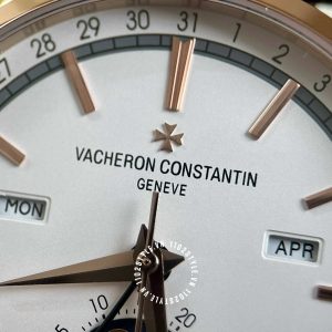 Đồng hồ Vacheron Constantin Fake 1:1 Traditionnelle Complete Calendar  Alligator 4010T/000R-B344 - Hình ảnh 25
