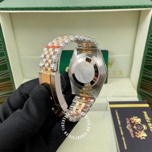 Đồng hồ Rolex Datejust 41 126333 Black Dial Demi Gold - Hình ảnh 6