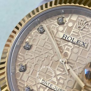 Đồng hồ Rolex DateJust 126233 bọc vàng 18K Replica 1:1 - Hình ảnh 14