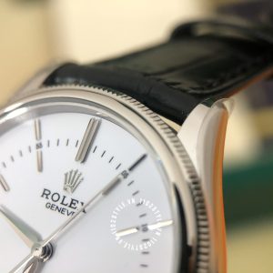 Đồng hồ Rolex Cellini Platinum M50509-0017 White Dial Replica - Ảnh 17