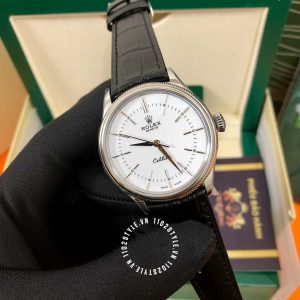 Đồng hồ Rolex Cellini Platinum M50509-0017 White Dial Replica - Ảnh 3