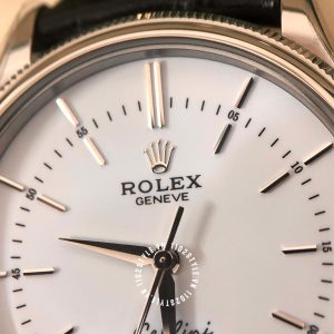 Đồng hồ Rolex Cellini Platinum M50509-0017 White Dial Replica - Ảnh 19