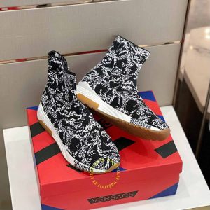 Giày hàng hiệu Versace Sneaker Flyknit phối màu giá tốt nhất - Ảnh 2
