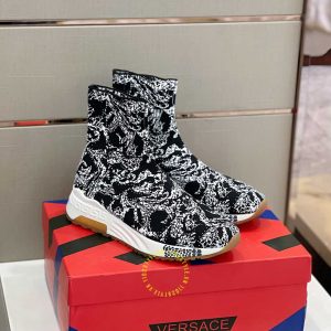 Giày hàng hiệu Versace Sneaker Flyknit phối màu giá tốt nhất - Ảnh 3
