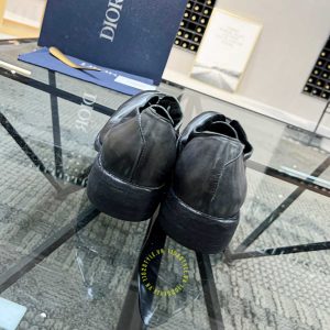 Giày da cao cấp Dior nam da mềm màu ghi giá tốt nhất - Ảnh 8