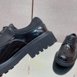 Giày da cao cấp Dior nam màu đen trơn giá ưu đãi - Ảnh 6