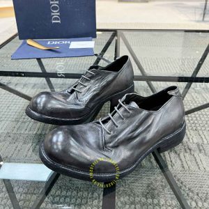 Giày da cao cấp Dior nam da mềm màu ghi giá tốt nhất - Ảnh 3