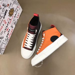 Giày sneaker Dolce & Gabbana phối màu da thật cao cấp - Ảnh 2