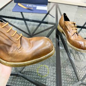 Giày da cao cấp Dior nam da mềm màu nâu giá tốt nhất - Ảnh 6