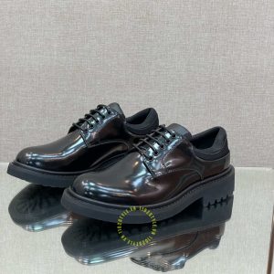 Giày da cao cấp Dior nam màu đen trơn giá ưu đãi - Ảnh 3